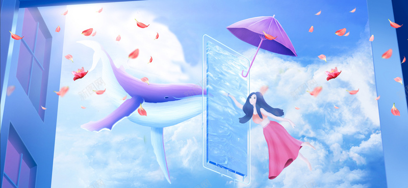 520告白日梦幻海豚女孩蓝天背景jpg设计背景_新图网 https://ixintu.com 520 520网络情人节 520表白日 520表白节 告白 婚庆 婚礼 小清新 广告 情人 情人节 情侣 我爱你 文艺 梦幻 求婚 浪漫 爱人 爱心 爱情 简约 素材 结婚 背景 表白 订婚 设计