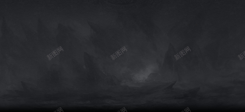黑色纯背景梦幻bannerjpg设计背景_新图网 https://ixintu.com banner 万圣节 大海 惊悚 梦幻 海盗 烟雾 神秘 黑色纯背景