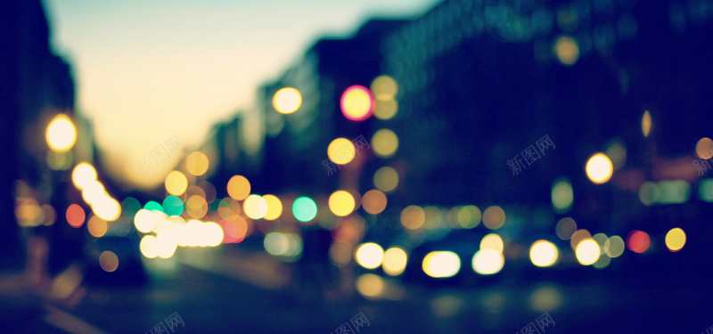 梦幻霓虹灯朦胧夜景jpg_新图网 https://ixintu.com 摄影 朦胧 梦幻 海报banner 街道 霓虹灯 风景