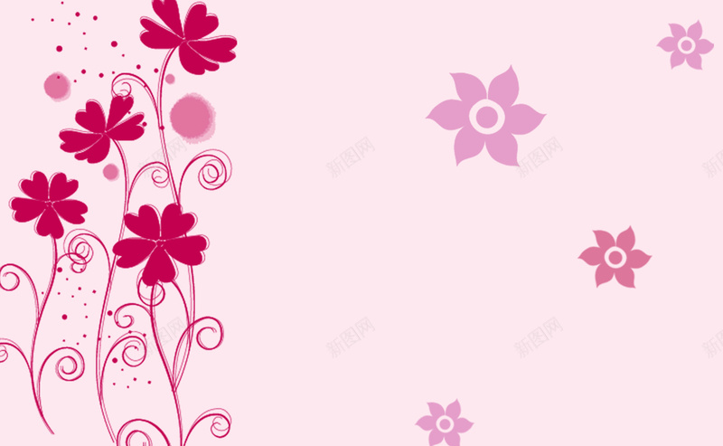简约唯美花朵名片背景psd设计背景_新图网 https://ixintu.com 名片 名片简约 名片素材 名片背景 唯美 简约 简约名片 简约背景 素材 背景