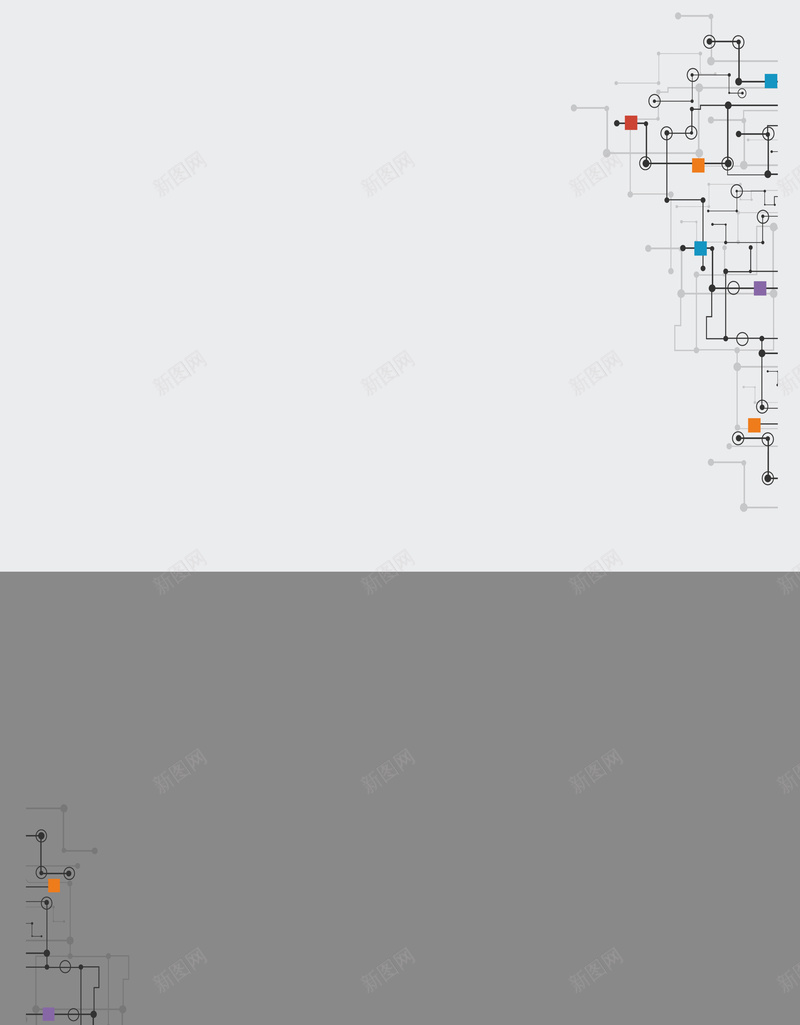 抽象几何点线灰白色简约商务科技海报psd设计背景_新图网 https://ixintu.com 几何 商务 抽象 海报 灰白色 点线 科技 简约