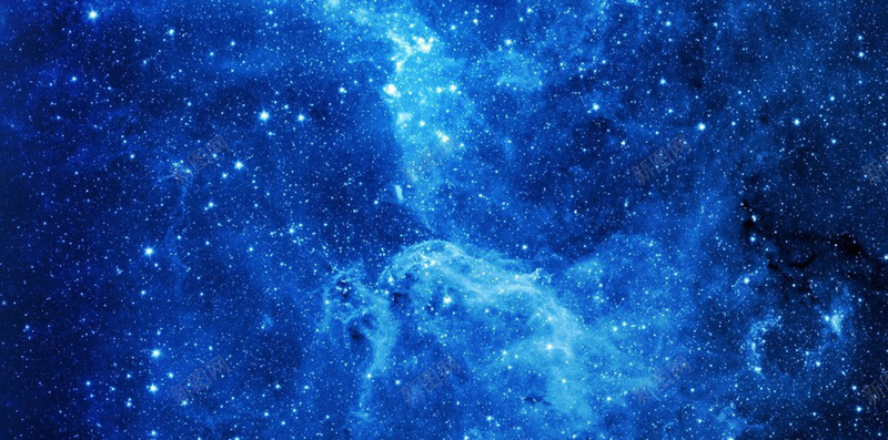 星空科技感蓝色h5背景