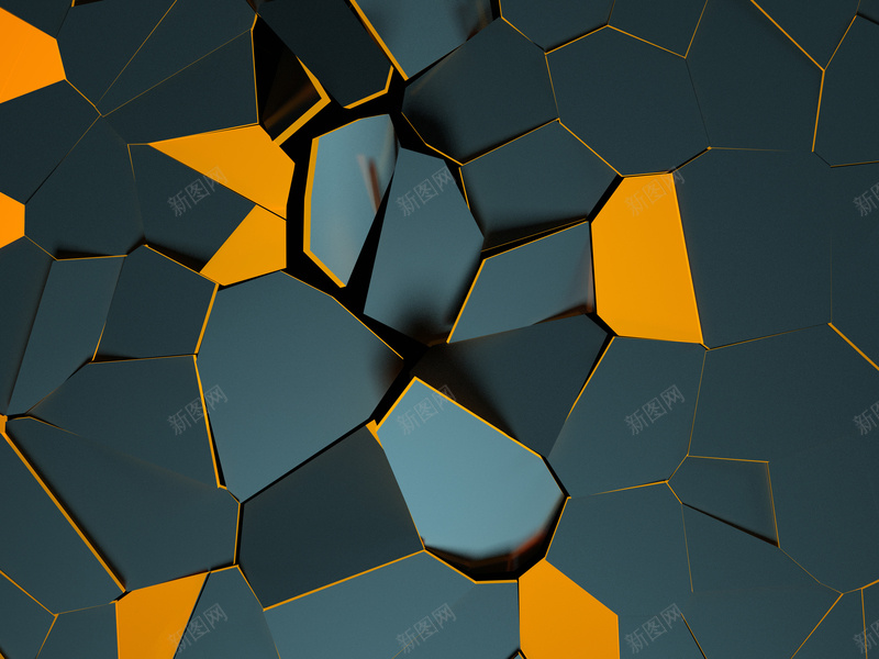 破裂多边形3D立体背景图jpg设计背景_新图网 https://ixintu.com 3D 几何 墙面 多边形 大气 效果 模型 灰色 立体 纹理 艺术 质感