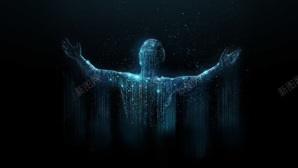 黑暗背景人行星空图jpg设计背景_新图网 https://ixintu.com 人行 压迫感背景 星空图 背景 黑暗