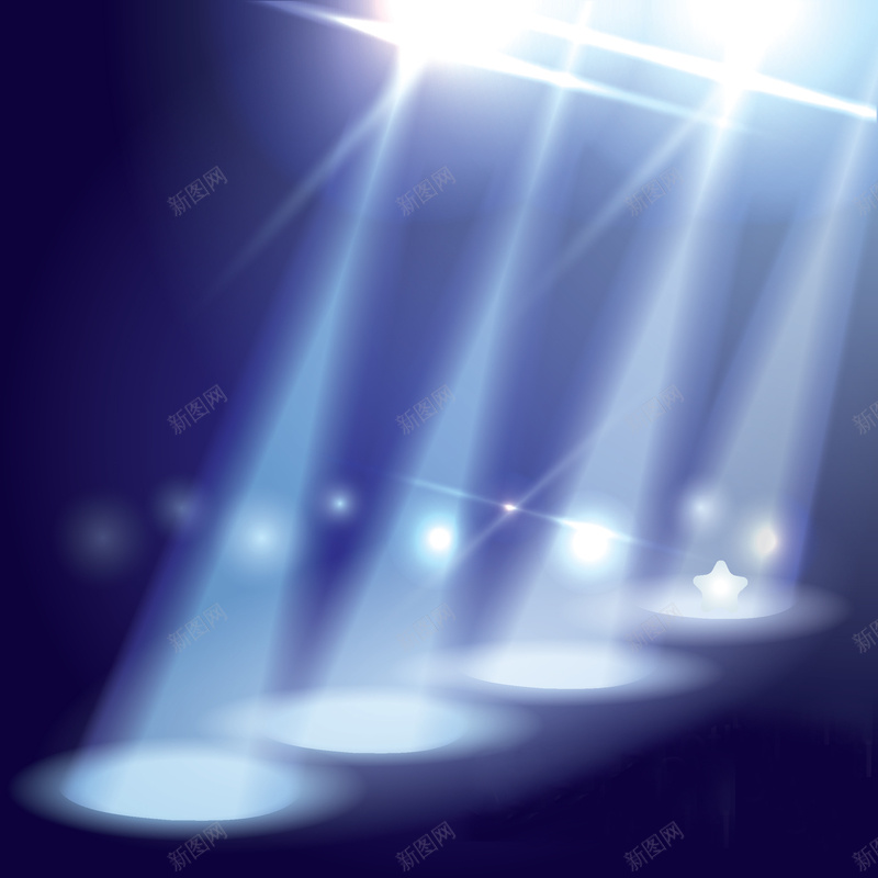 蓝色舞台灯光背景psd设计背景_新图网 https://ixintu.com 射灯 演唱会 激情 灯光 狂欢 狂热 舞台背景 蓝色