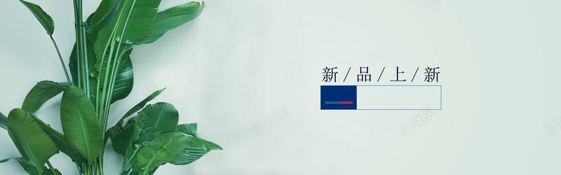 淘宝服装清爽海报jpg设计背景_新图网 https://ixintu.com banner 全屏海报 新品海报 服装海报 淘宝 清爽 清爽海报 清爽背景图片 男装海报 绿色植物