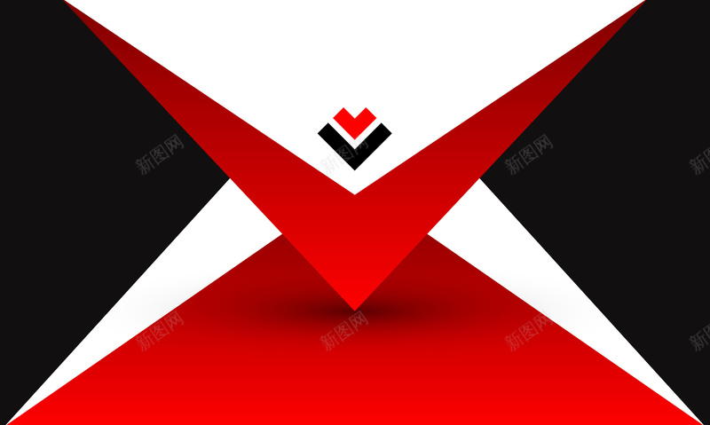 几何形时尚信封名片邀请函卡片背景jpg_新图网 https://ixintu.com VIP卡片 几何形设计 卡片 名片 抵用券 时尚信封设计 矢量素材 背景 邀请函