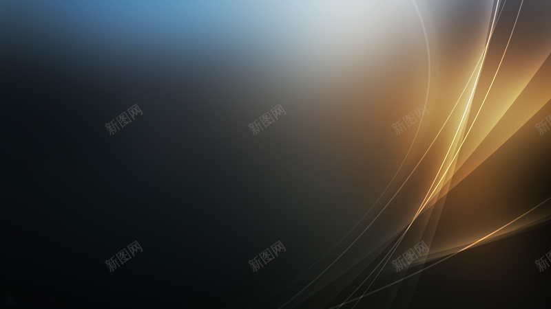 黑色炫酷金色渐变背景jpg设计背景_新图网 https://ixintu.com 商务 科幻 科技 金色渐变 高清喜欢 黑色炫酷
