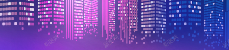点状科技城市背景图psd设计背景_新图网 https://ixintu.com 光效 城市 星光 科技 背景图 虚幻城市
