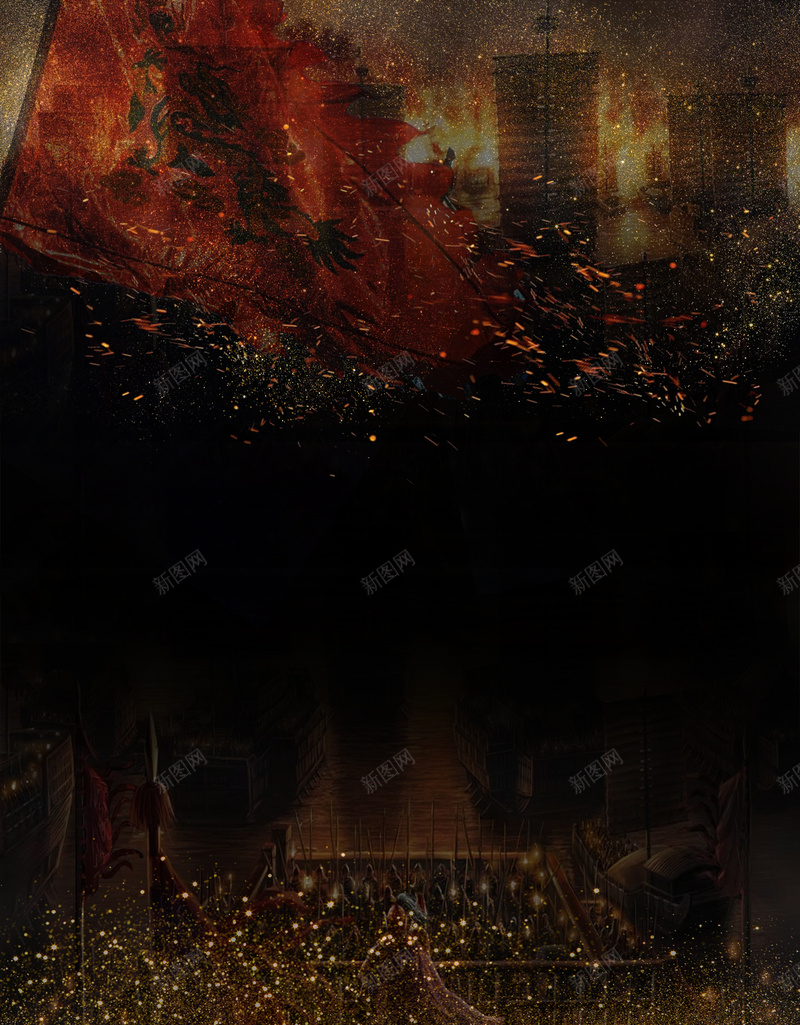 矢量质感创意企业文化学习目标背景psd设计背景_新图网 https://ixintu.com 人物 企业 光芒 军令状 印章 向上 学习 学校 实现 战旗 易拉宝 梦想 海报 目标 金色 黑色