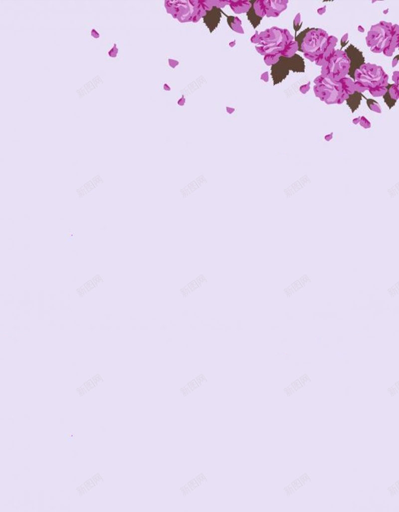 时尚花瓣淡紫色背景H5背景jpg设计背景_新图网 https://ixintu.com H5背景 促销 心 情侣 时尚 淡紫色背景 清新 爱 爱情 简约 花瓣 蝴蝶 请帖
