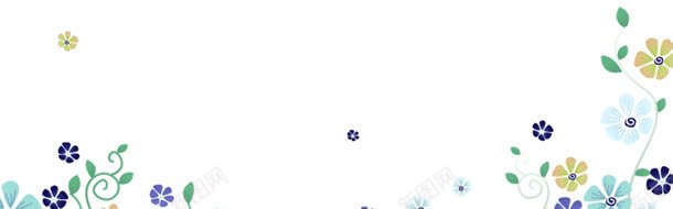 边饰花朵点缀jpg设计背景_新图网 https://ixintu.com 点缀 花朵 边饰