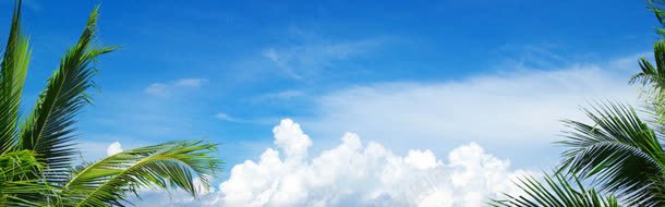 清爽蓝色天空淘宝海报jpg设计背景_新图网 https://ixintu.com 创意 海报 淘宝banner 淘宝海报 简约