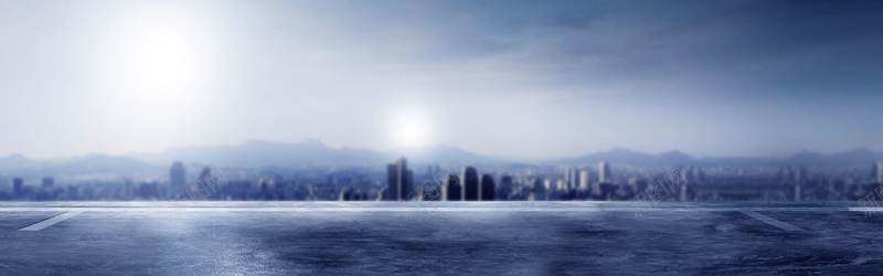 大气背景psd设计背景_新图网 https://ixintu.com 地面 场景图 城市 大气 户外 海报banner
