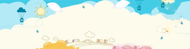清新背景bannerjpg设计背景_新图网 https://ixintu.com 太阳 清新 漫画背景 简约