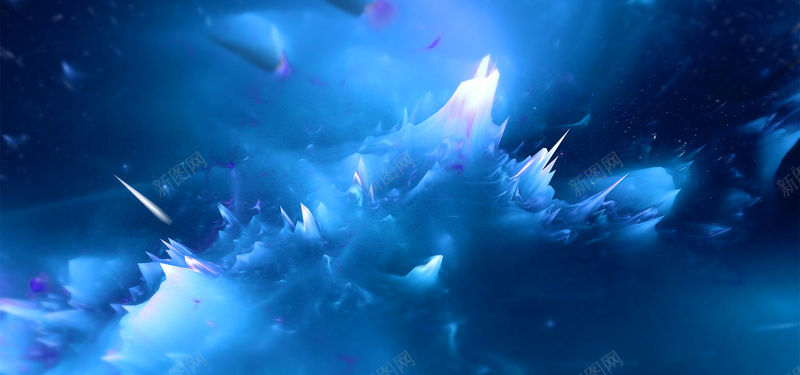 空间科技感背景图psd设计背景_新图网 https://ixintu.com 创意背景图 创意蓝色 建模星空 海报概念 炫酷 科幻海报 科技感 空间 线条背景 背景场景 风格色彩