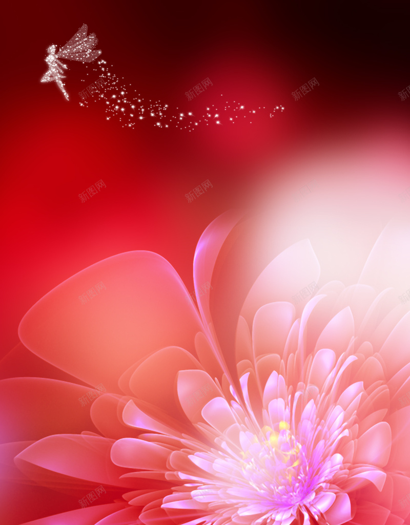 美容美体唯美红色背景PSD分层H5背景psd设计背景_新图网 https://ixintu.com PSD分层H5背景 唯美 唯美素材 唯美背景 红色背景 美体 美容 花元素 闪烁背景