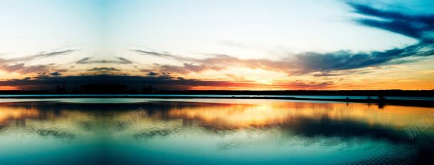 唯美海景夕阳云彩背景bannerjpg设计背景_新图网 https://ixintu.com banner 云彩 唯美 夕阳 海景 背景