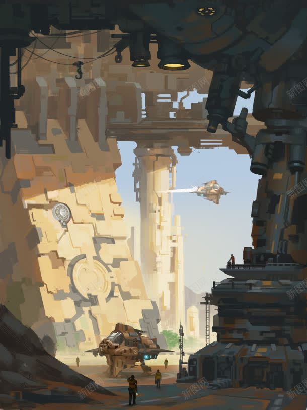 不规则创意游戏建筑jpg设计背景_新图网 https://ixintu.com 不规则 创意 建筑 游戏