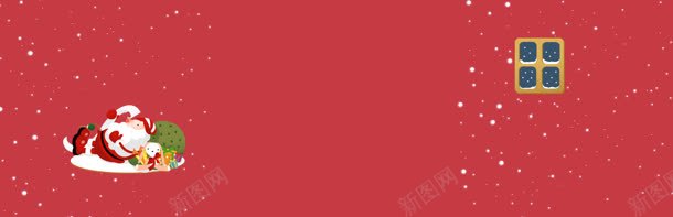 圣诞老人白色圆点红色背景jpg设计背景_新图网 https://ixintu.com 圆点 圣诞老人 白色 红色 背景