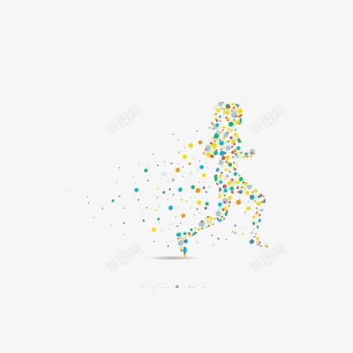 跑步的女生png免抠素材_新图网 https://ixintu.com 健康 健身 慢跑 晨跑 跑步 运动