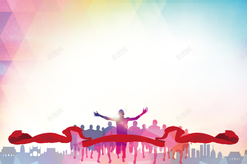 激情奔跑海报背景psd设计背景_新图网 https://ixintu.com psd 人群 公司 剪影 在路上 奔跑 正青春 比赛 激情奔跑海报图片下载 胜利 集团