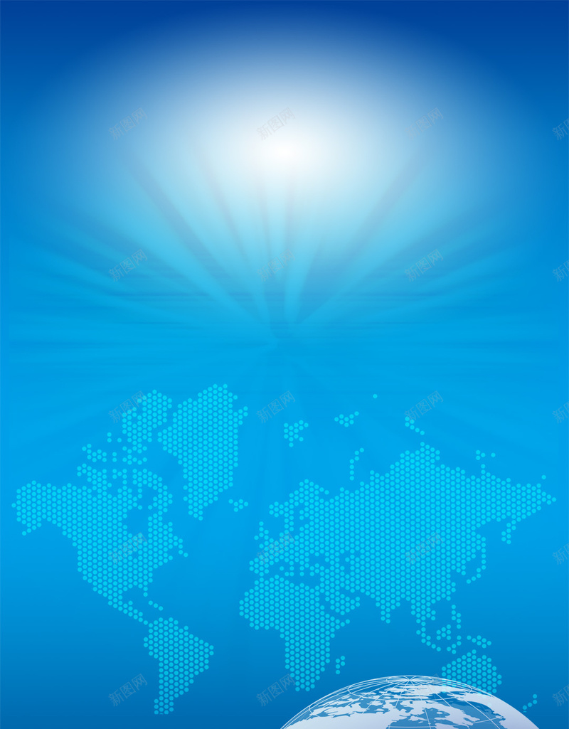 蓝色科技商务球体H5背景psd设计背景_新图网 https://ixintu.com 世界地图 发光 商务 地图 天空 文化 球体 科技 科技感 蓝色