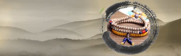 中国风背景片桌面壁纸jpg设计背景_新图网 https://ixintu.com banner 中国风 店铺 手珠 水墨画