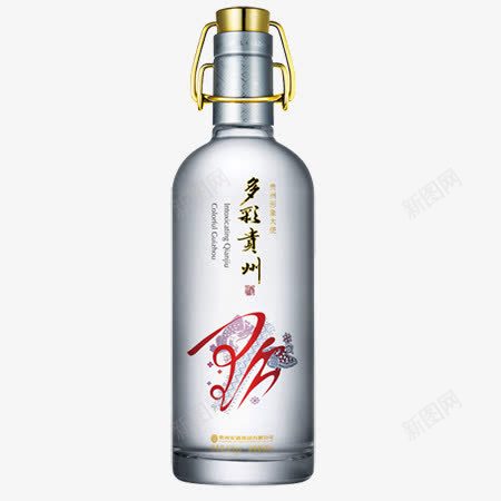 多彩贵州浓香型白酒png免抠素材_新图网 https://ixintu.com 产品实物 多彩贵州浓香型白酒 白酒