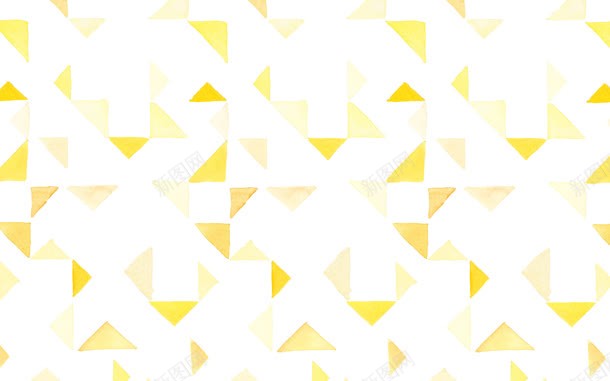 黄色三角形纹理水彩插图jpg设计背景_新图网 https://ixintu.com 三角形 插图 水彩 纹理 黄色