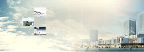 现代都市淘宝背景图jpg设计背景_新图网 https://ixintu.com 建筑 现代 简约 都市风情
