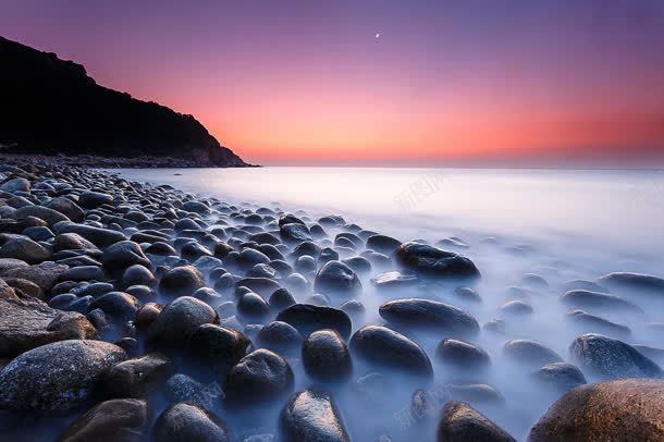 粉色天空白支云雾石头jpg设计背景_新图网 https://ixintu.com 云雾 石头 空白 粉色