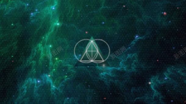 神秘绿色云彩星空jpg设计背景_新图网 https://ixintu.com 云彩 星空 神秘 绿色