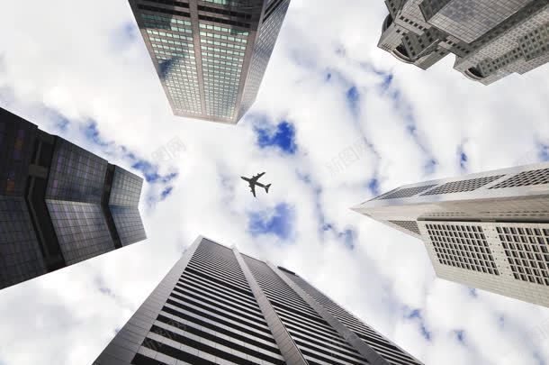 飞行飞机高空摄影jpg_新图网 https://ixintu.com 摄影 飞机 飞行 高空