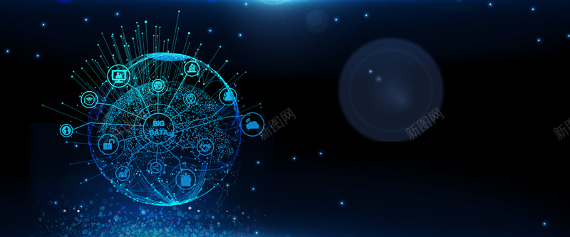 蓝色科技生活智能科技banner海报psd设计背景_新图网 https://ixintu.com 商务 智能电子 智能科技 机器人 电子科技 科技 科技生活