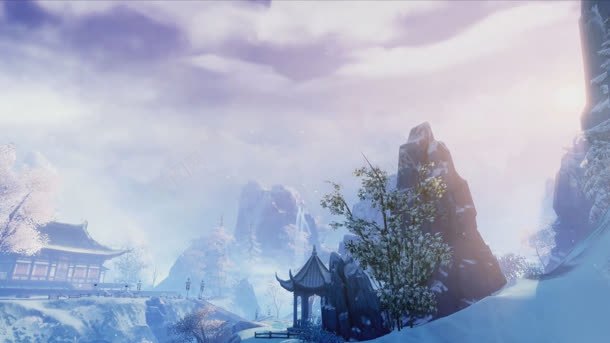 古风武侠唯美场景jpg设计背景_新图网 https://ixintu.com 古典 古风 场景 手绘 武侠