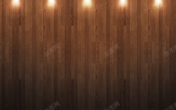 木板上的五个灯光jpg设计背景_新图网 https://ixintu.com 木板 灯光