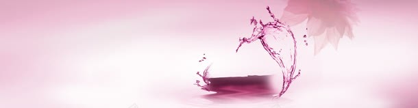 护肤品紫色水珠背景bannerjpg设计背景_新图网 https://ixintu.com banner 护肤品 水珠 紫色 背景
