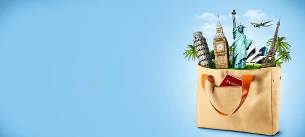 创意各国建筑海报背景jpg设计背景_新图网 https://ixintu.com 云层 云彩 倒影 傍晚 城市 多云 夜晚 大桥 天空 建筑 景观 桥梁 自然 蓝天 风光 风景 魅力城市 黄昏