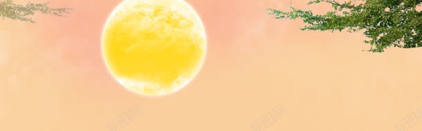 中秋banner背景jpg设计背景_新图网 https://ixintu.com banner 中秋 背景
