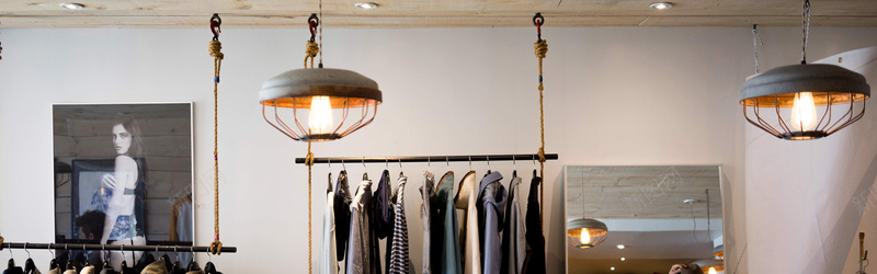 个性服装店banner背景jpg设计背景_新图网 https://ixintu.com banner背景 摄影 服装店 海报banner 灯 衣服 风景 风格