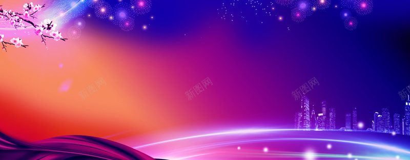 商务简洁背景psd设计背景_新图网 https://ixintu.com 光点 光线 光韵 几何 底色 底韵 扁平 渐变 潮流时尚 灰彩 狂欢 紫色激情 线条 酷炫