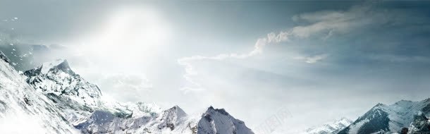 蓝天远山背景jpg设计背景_新图网 https://ixintu.com 白云 蓝天 远山