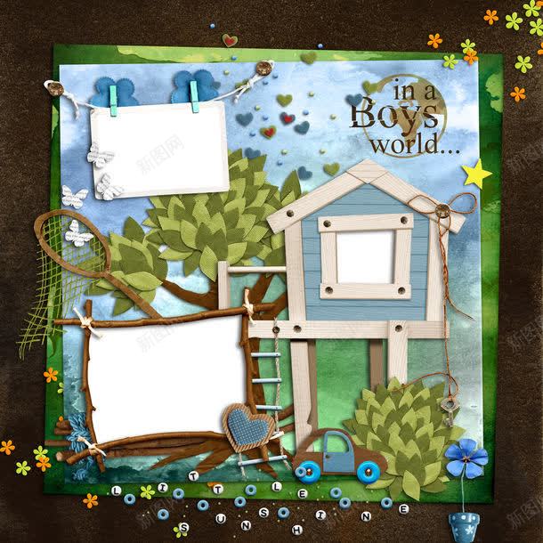房屋树花朵相框jpg设计背景_新图网 https://ixintu.com 创意 图片素材 底纹边框 房屋 房屋树花朵相框图片 房屋树花朵相框图片素材下载 树 照片纸 相册边框 相框 相框边框 组合 背景花边 花朵 边框 边框相框