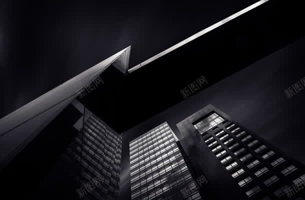 黑色城市高楼灯光jpg设计背景_新图网 https://ixintu.com 城市 灯光 高楼 黑色