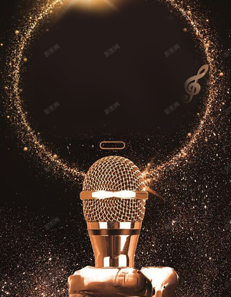 创意大气高端黑金主播招募令招聘海报psd设计背景_新图网 https://ixintu.com 创意 大气 开心 手 招聘 海报 炫目 素材 话筒 高端 黑色