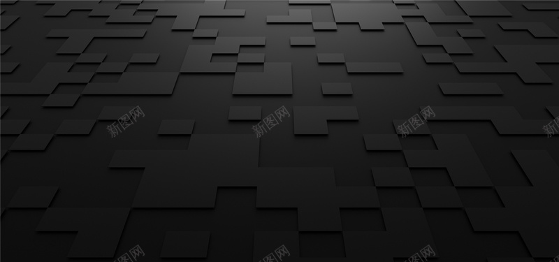 黑色立体方块海报jpg设计背景_新图网 https://ixintu.com 六边形背景 几何 几何图形背景 创意背景 多边形背景 扁平 抽象背景 水晶体背景 海报banner 渐变 蜂巢状