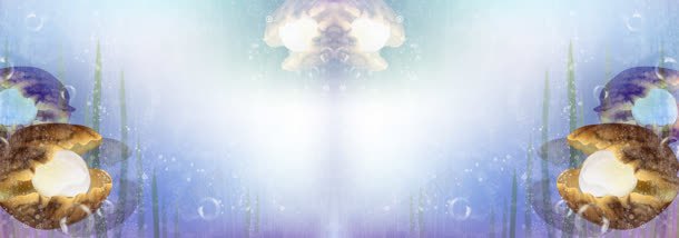 海底贝壳清新梦幻背景bannerjpg设计背景_新图网 https://ixintu.com banner 梦幻 海底 清新 背景 贝壳