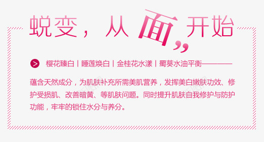 美容文字文案psd免抠素材_新图网 https://ixintu.com 文字 文案 美容