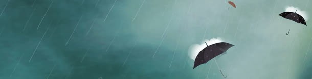 个性创意banner背景图jpg设计背景_新图网 https://ixintu.com 小清新 简约 素材 色彩 雨伞